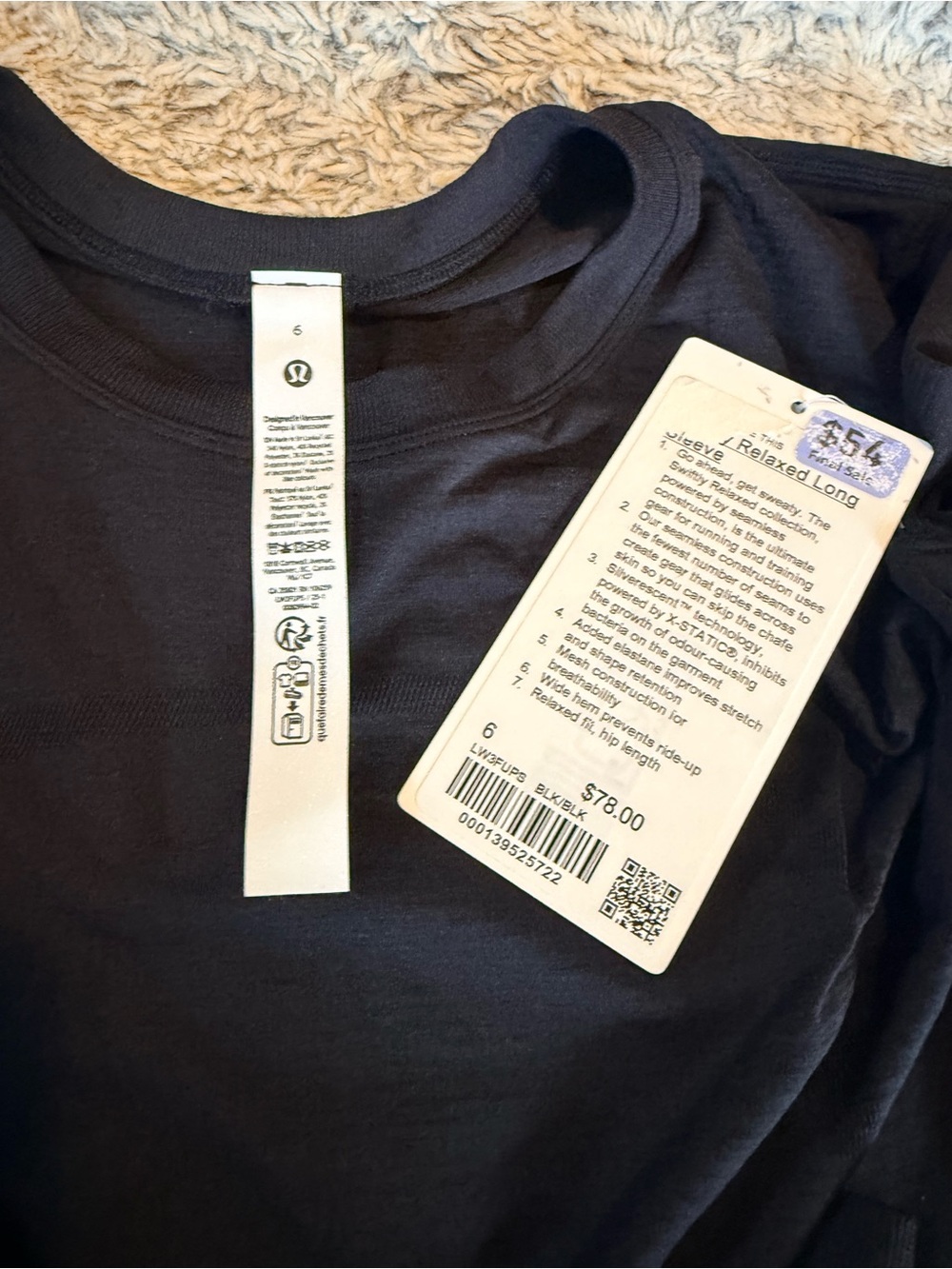 Lululemon Relaxed Long Sleeve Swiftly - 6 - Picture 4 of 5